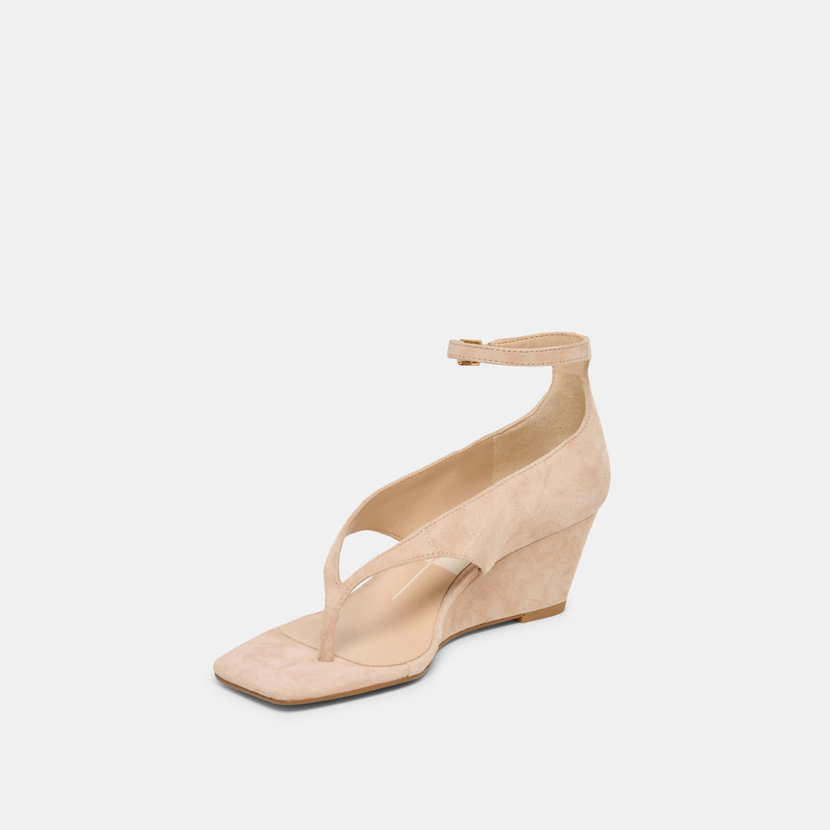 Dolce Vita SHOES Quinny Bamboo Suede Wedges