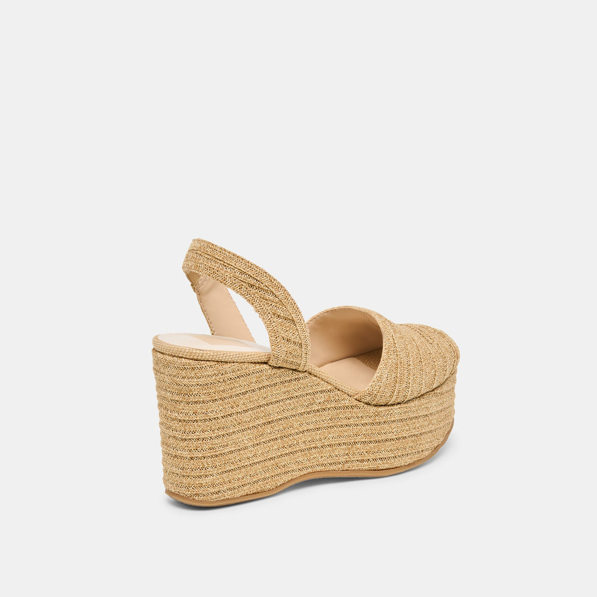 Dolce Vita SHOES Akera Natural Raffia Wedges