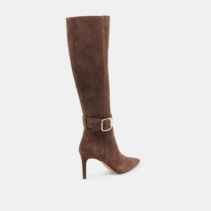 Dolce Vita SHOES KINZY BOOTS DK BROWN SUEDE
 – Dolce Vita