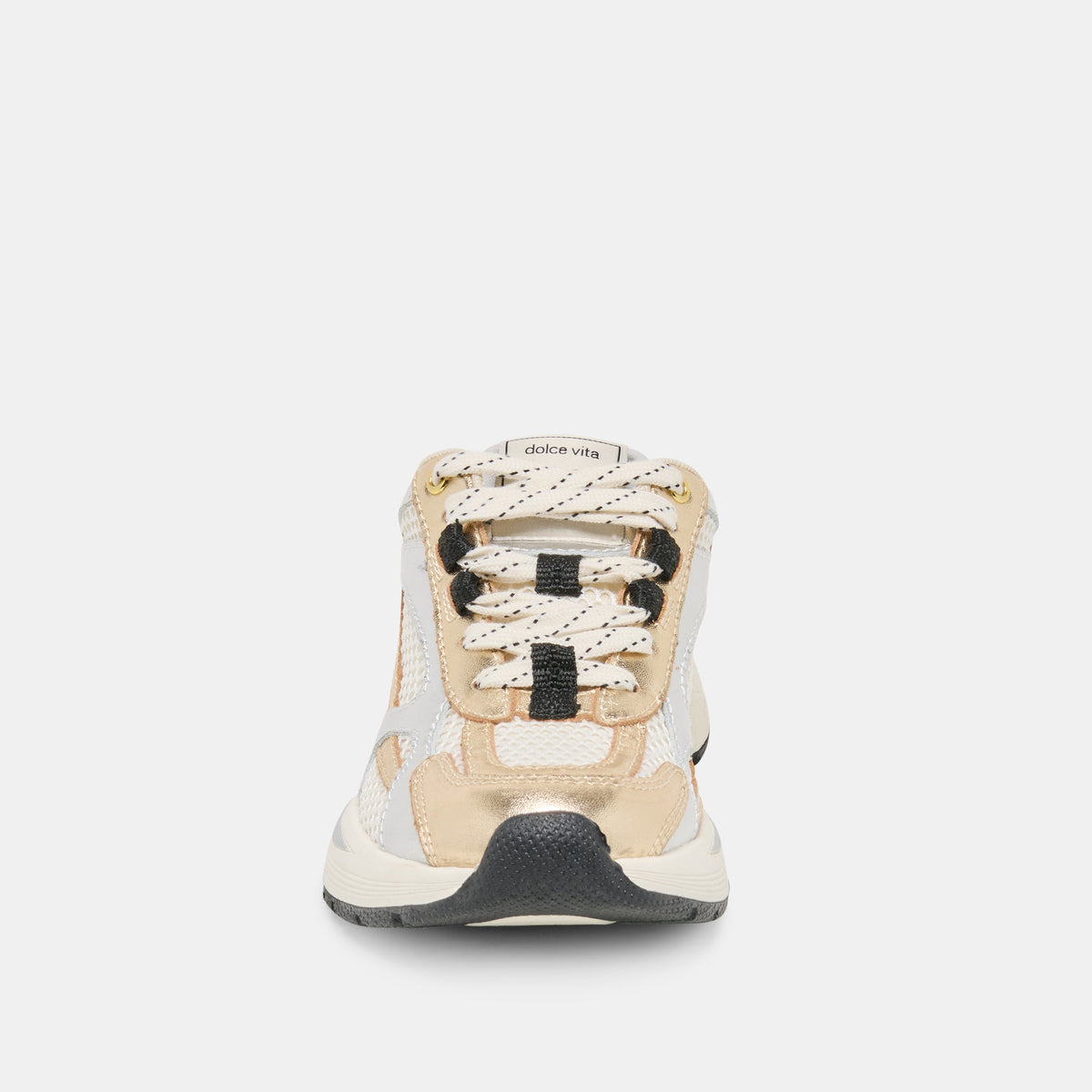 Dolce Vita SHOES SWAYZY Metallic Multi Leather Platform Slip-on Sneakers