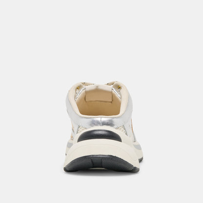 Dolce Vita SHOES SWAYZY Metallic Multi Leather Platform Slip-on Sneakers
