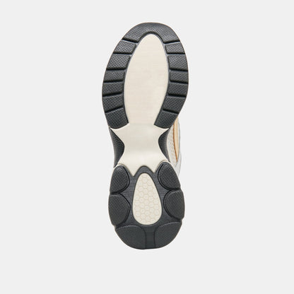 Dolce Vita SHOES SWAYZY Metallic Multi Leather Platform Slip-on Sneakers
