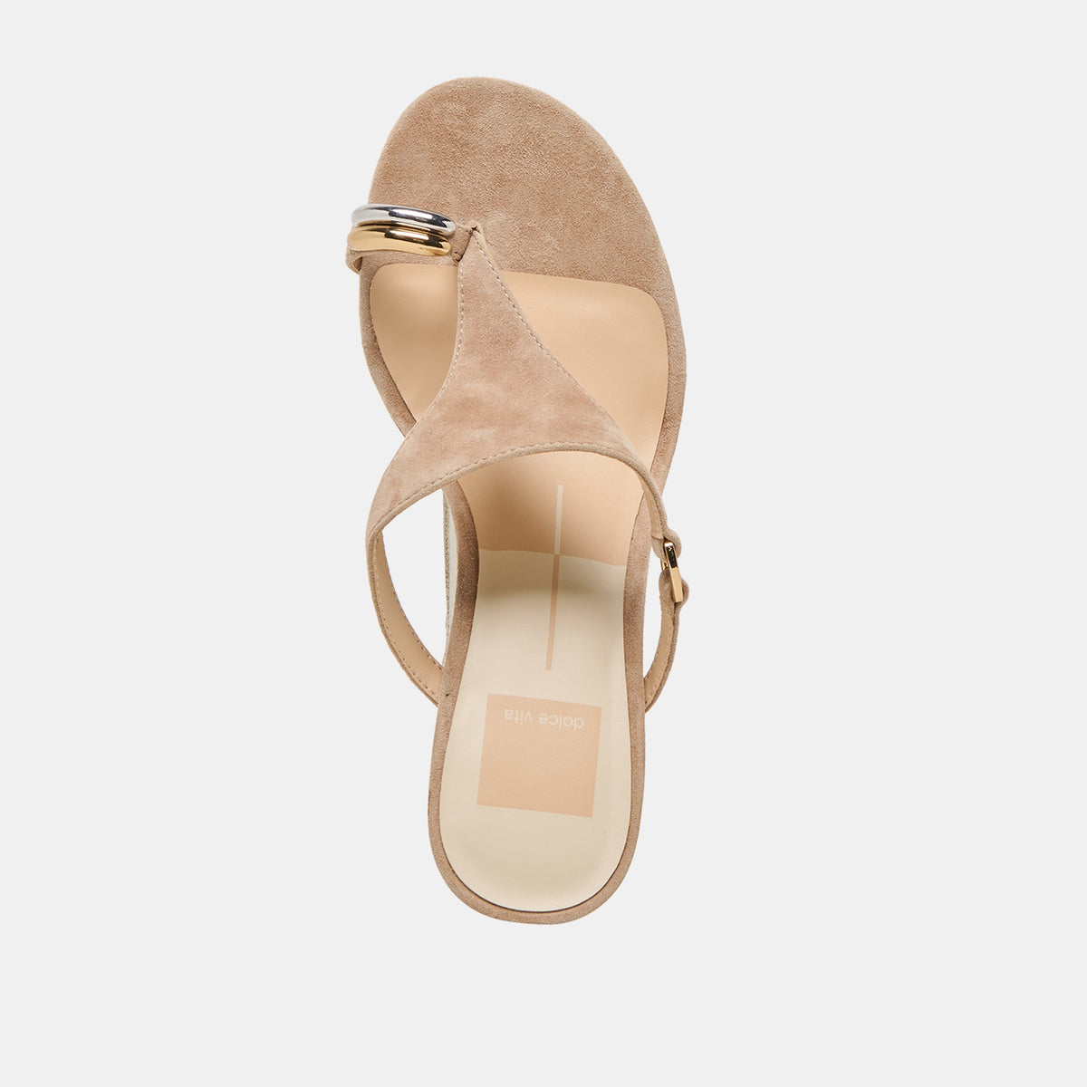 Dolce Vita SHOES Derrel Camel Suede Heels