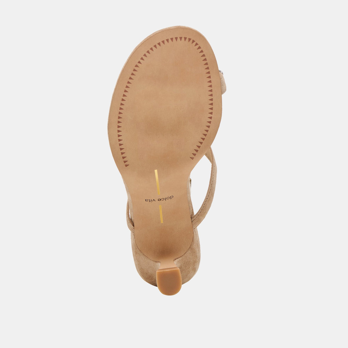 Dolce Vita SHOES Derrel Camel Suede Heels