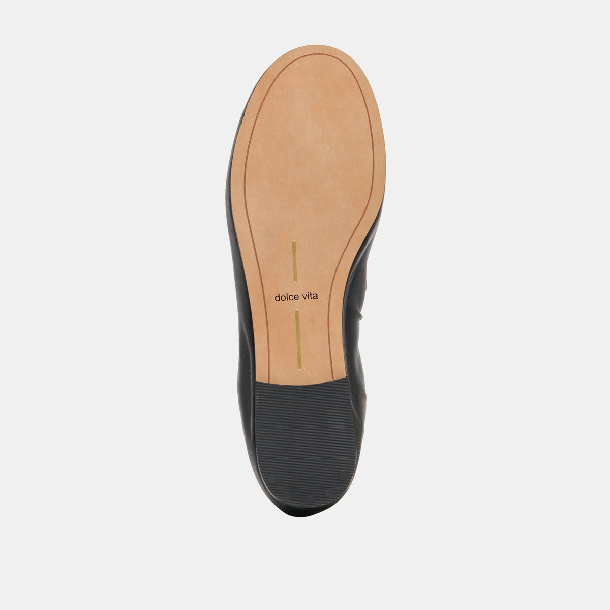 Dolce Vita SHOES Cornel Black Leather Flats