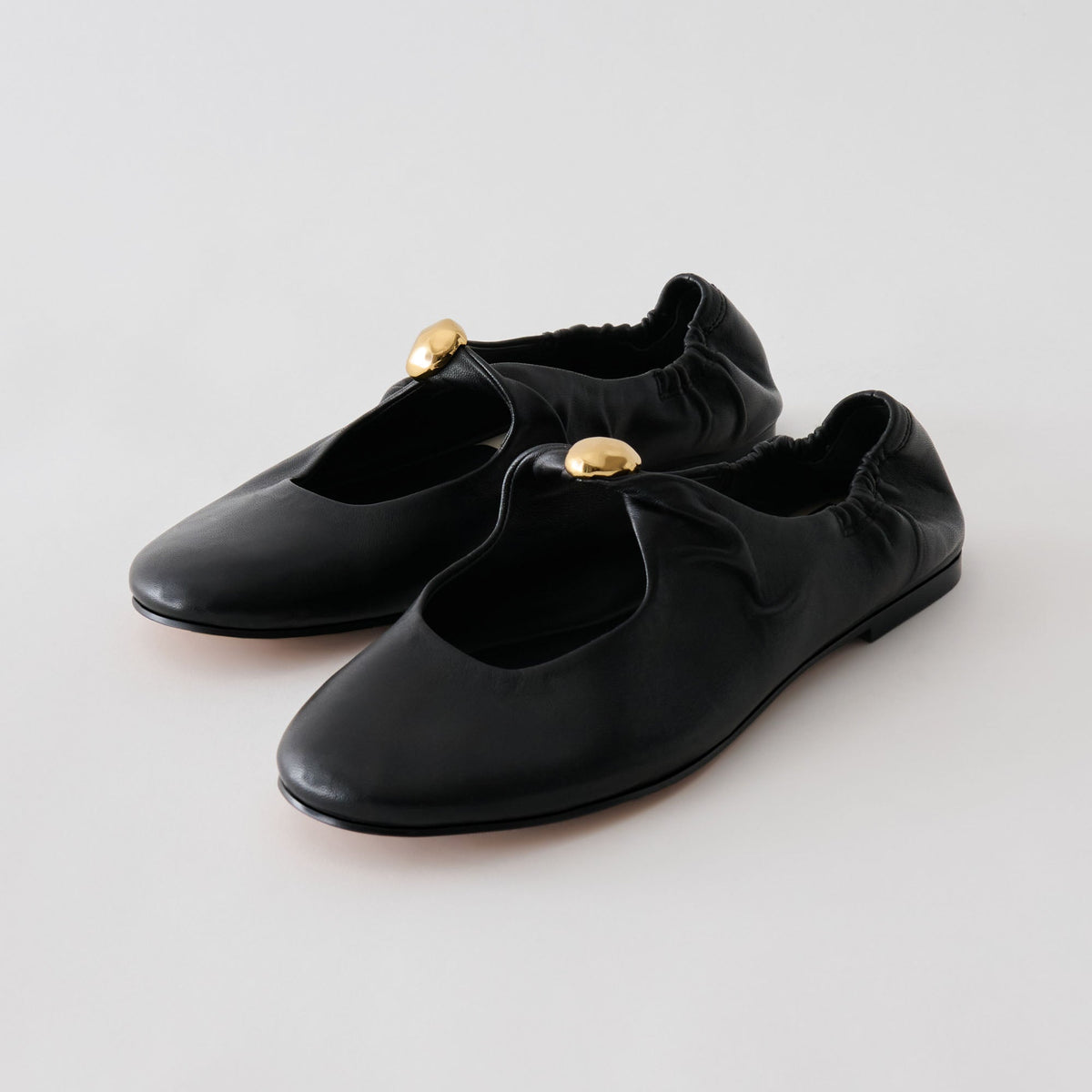 Dolce Vita SHOES Cornel Black Leather Flats