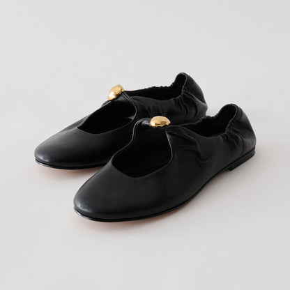 Dolce Vita SHOES Cornel Black Leather Flats