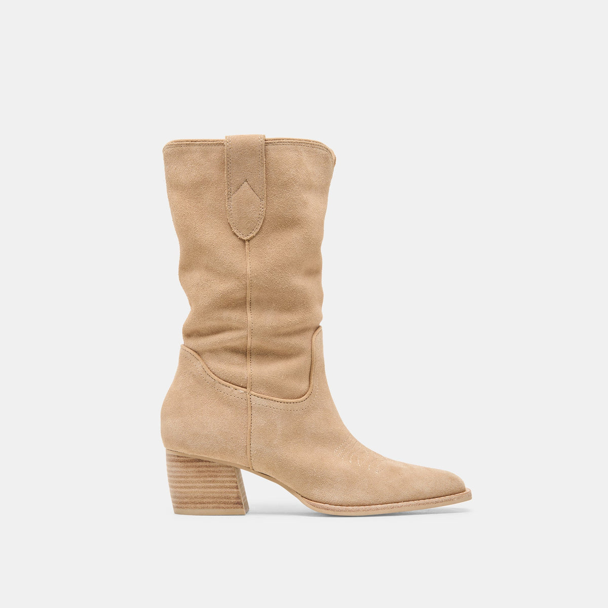 Dolce Vita SHOES Vergil Camel Suede Boots