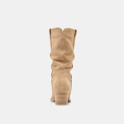 Dolce Vita SHOES Vergil Camel Suede Boots