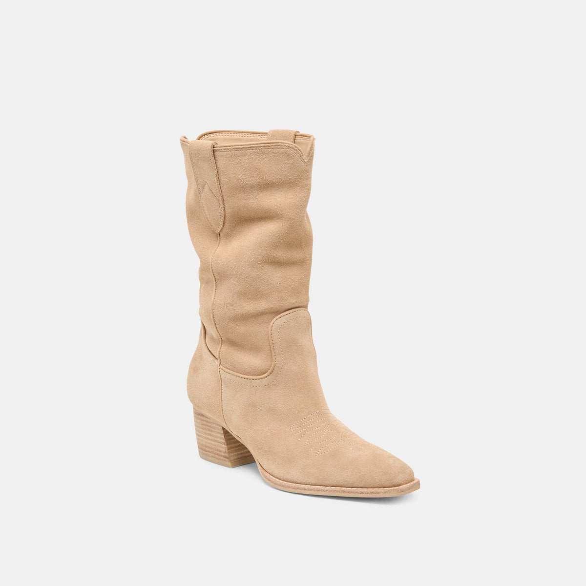 Dolce Vita SHOES Vergil Camel Suede Boots
