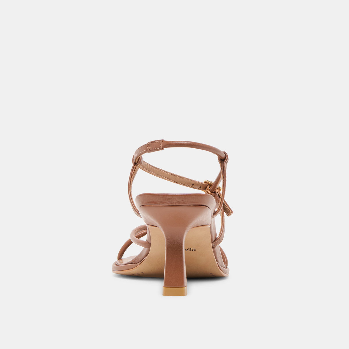 Dolce Vita SHOES Mylee Cognac Leather Heels
