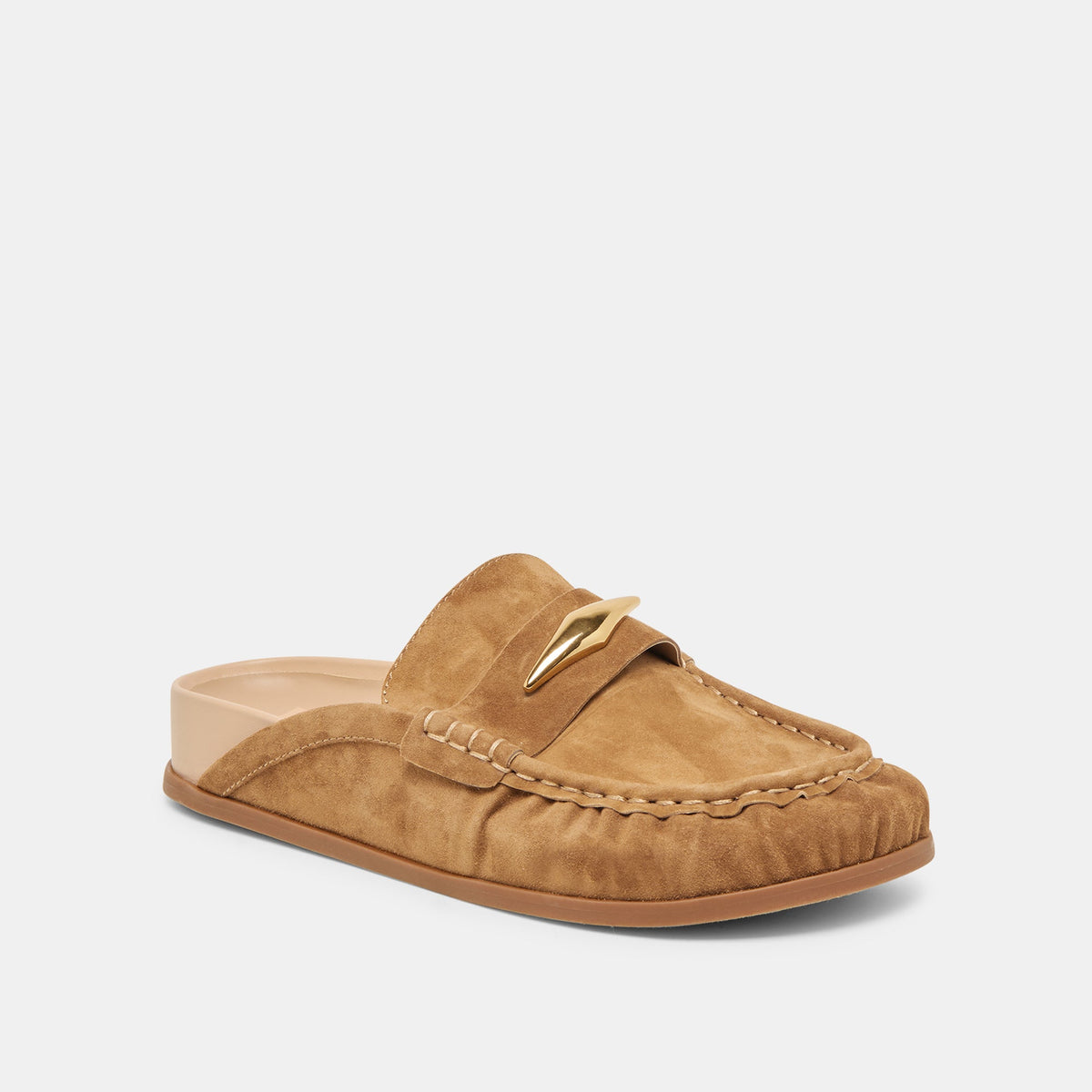 Dolce Vita SHOES Jodero Lt Brown Suede Flats