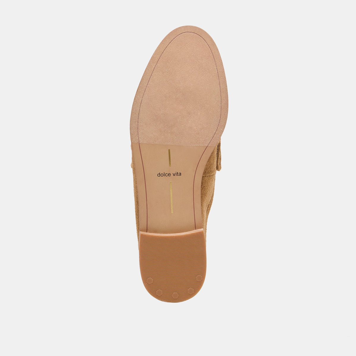Dolce Vita SHOES BETZY Lt Brown Suede Closed-Toe Slip-On Loafers