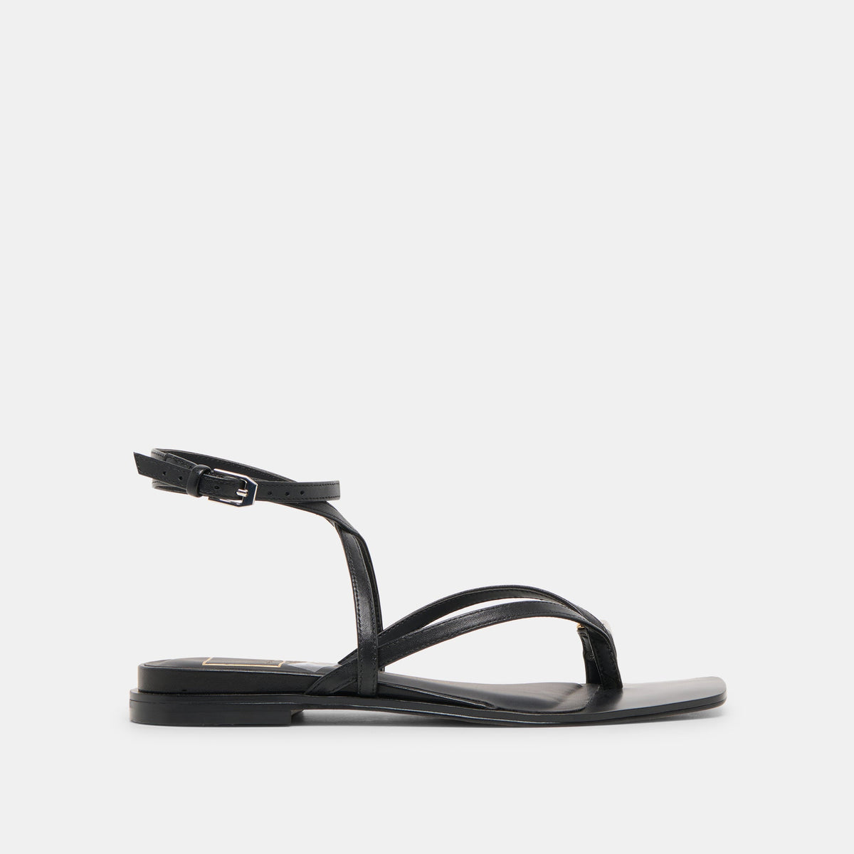 Dolce Vita SHOES Tyrice Black Leather Sandals
