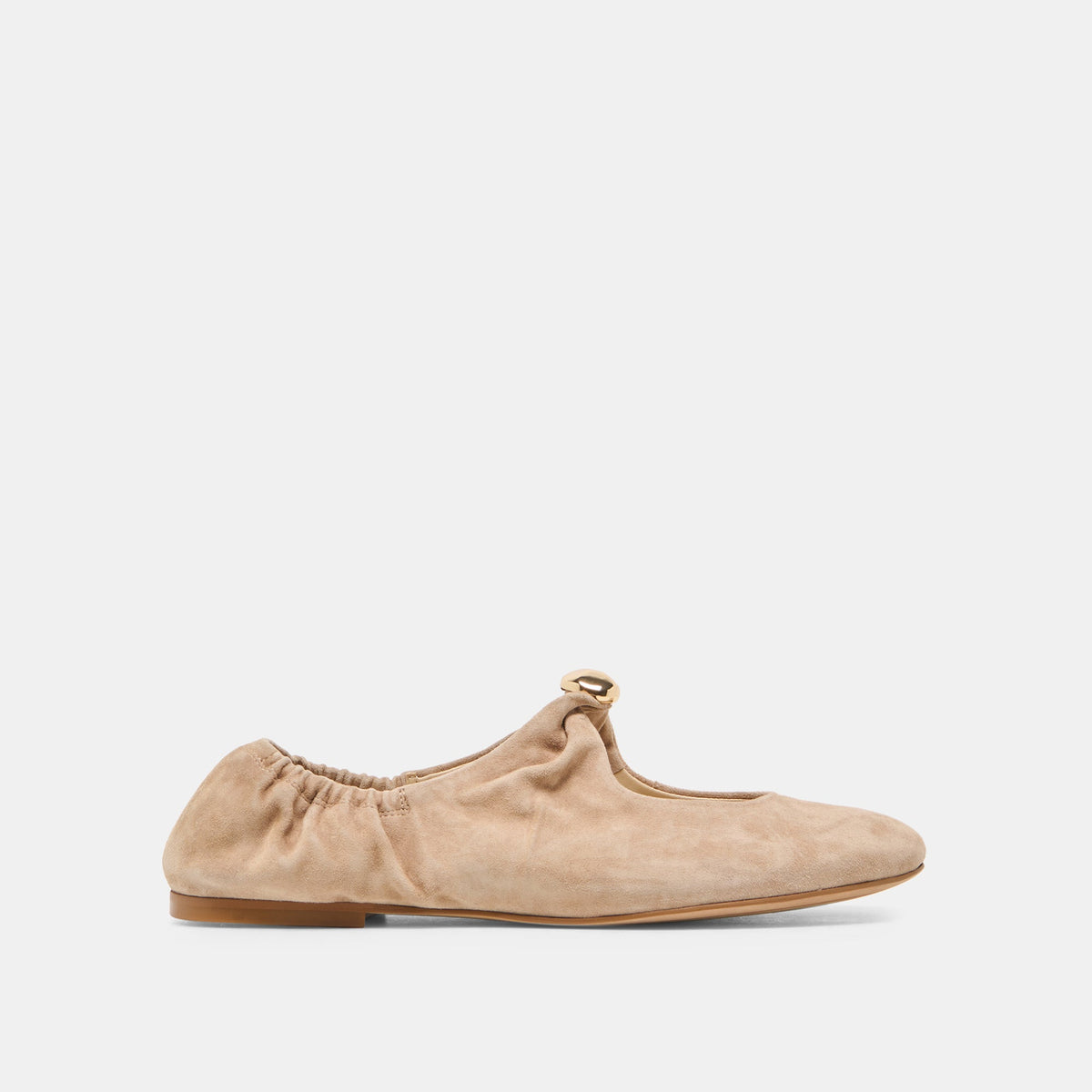 Dolce Vita SHOES Cornel Camel Suede Flats