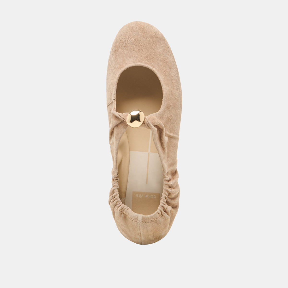 Dolce Vita SHOES Cornel Camel Suede Flats