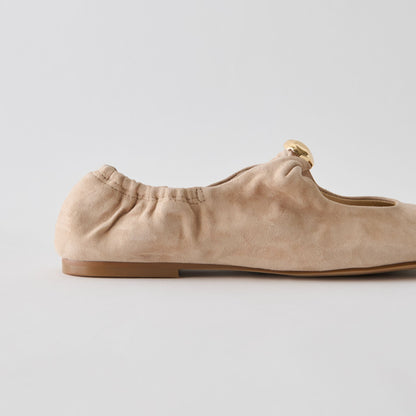 Dolce Vita SHOES Cornel Camel Suede Flats