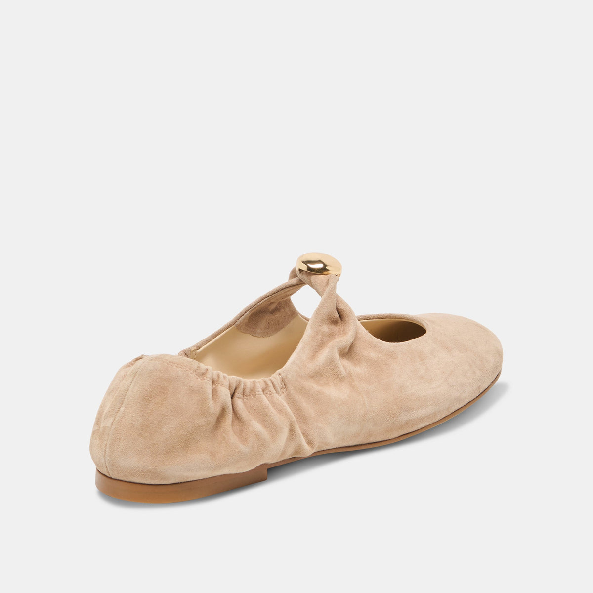 Dolce Vita SHOES Cornel Camel Suede Flats