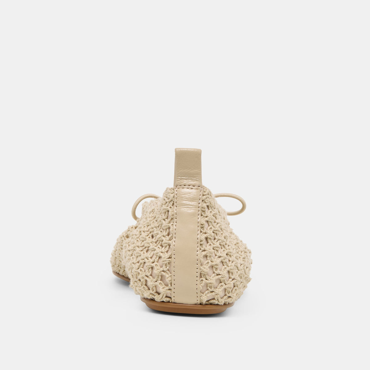Dolce Vita SHOES Kaylyn Oatmeal Crochet Flats
