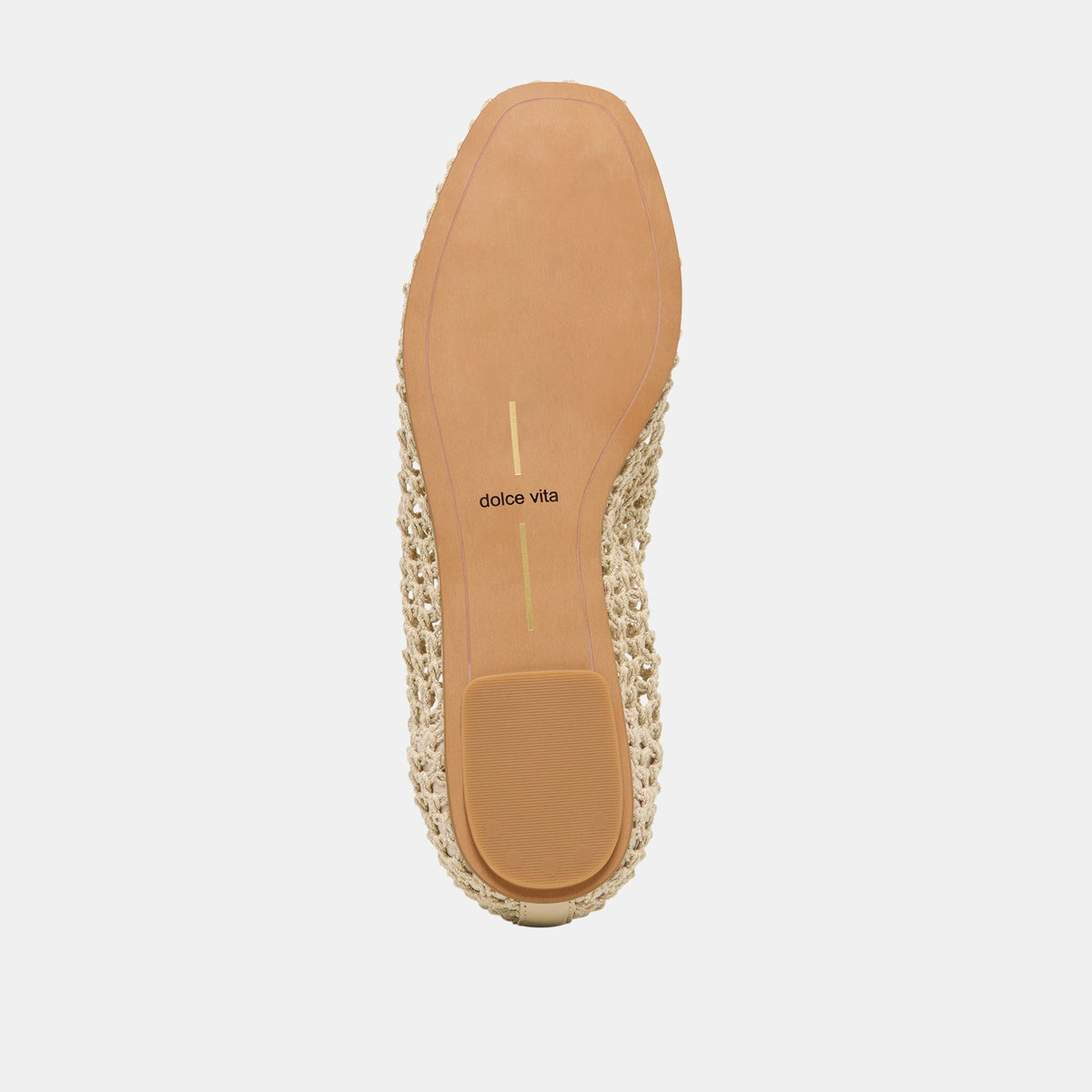 Dolce Vita SHOES Kaylyn Oatmeal Crochet Flats
