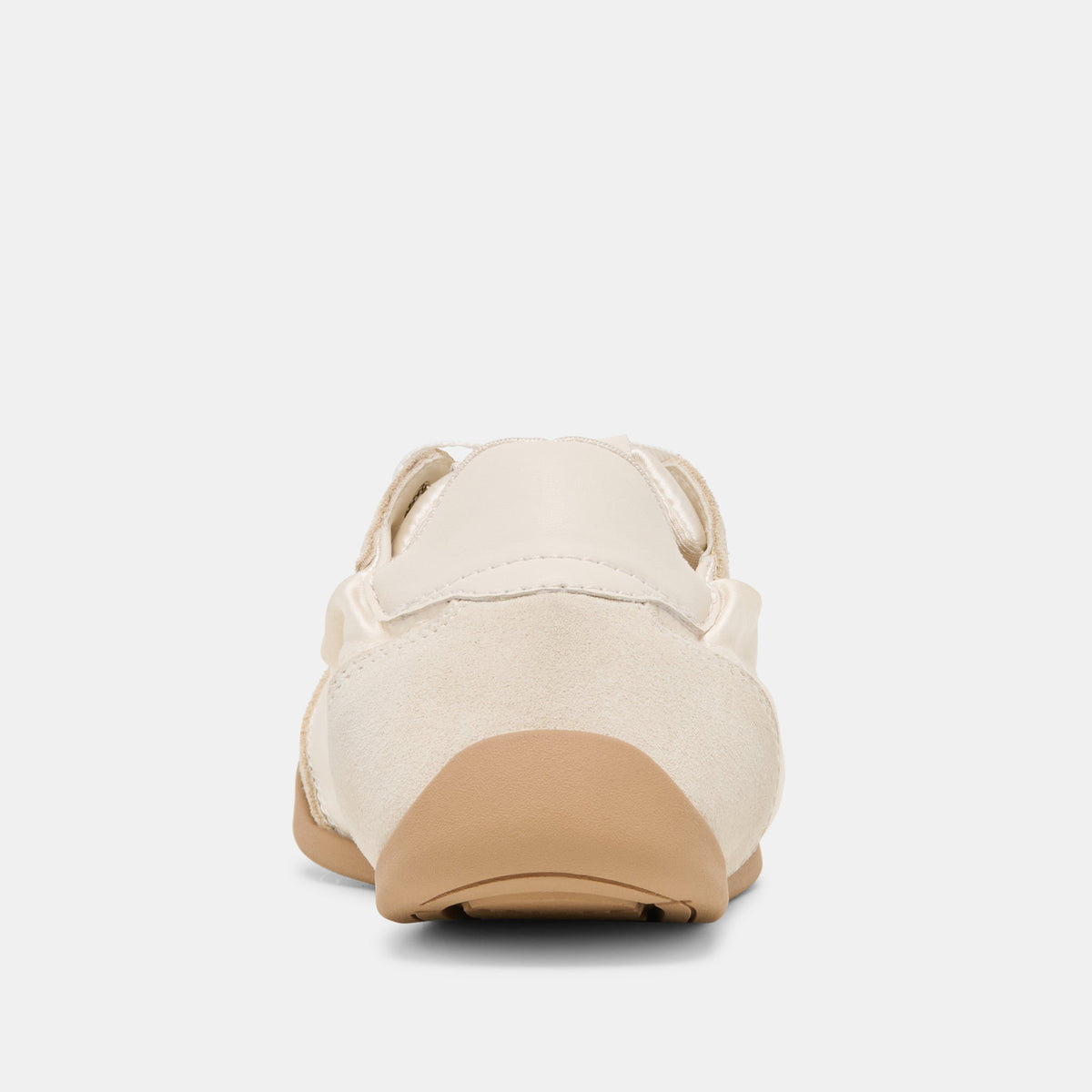 Dolce Vita SHOES Dakoda Off White Satin Sneakers