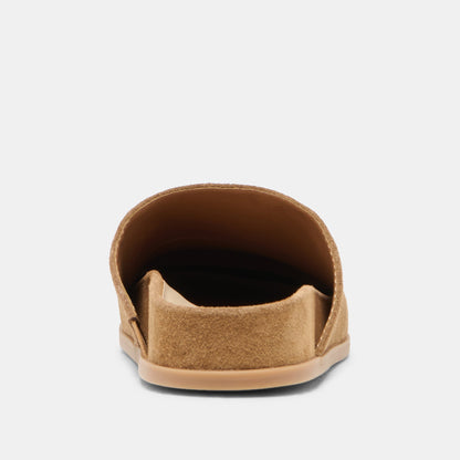 Dolce Vita SHOES Joney Lt Brown Suede Flats