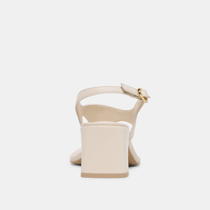 Dolce Vita SHOES Yves Ivory Leather Heels