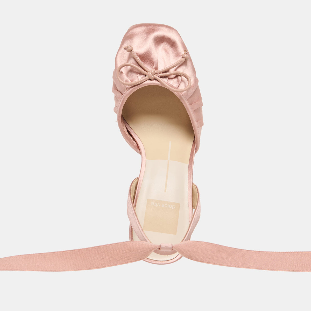 Dolce Vita SHOES Tisha Lt Blush Satin Heels