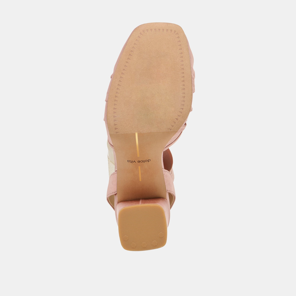 Dolce Vita SHOES Tisha Lt Blush Satin Heels