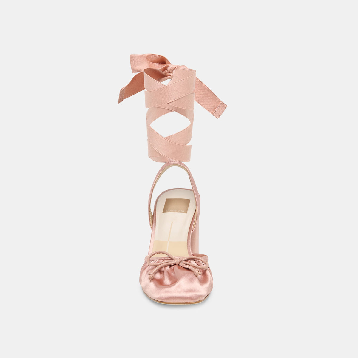 Dolce Vita SHOES Tisha Lt Blush Satin Heels