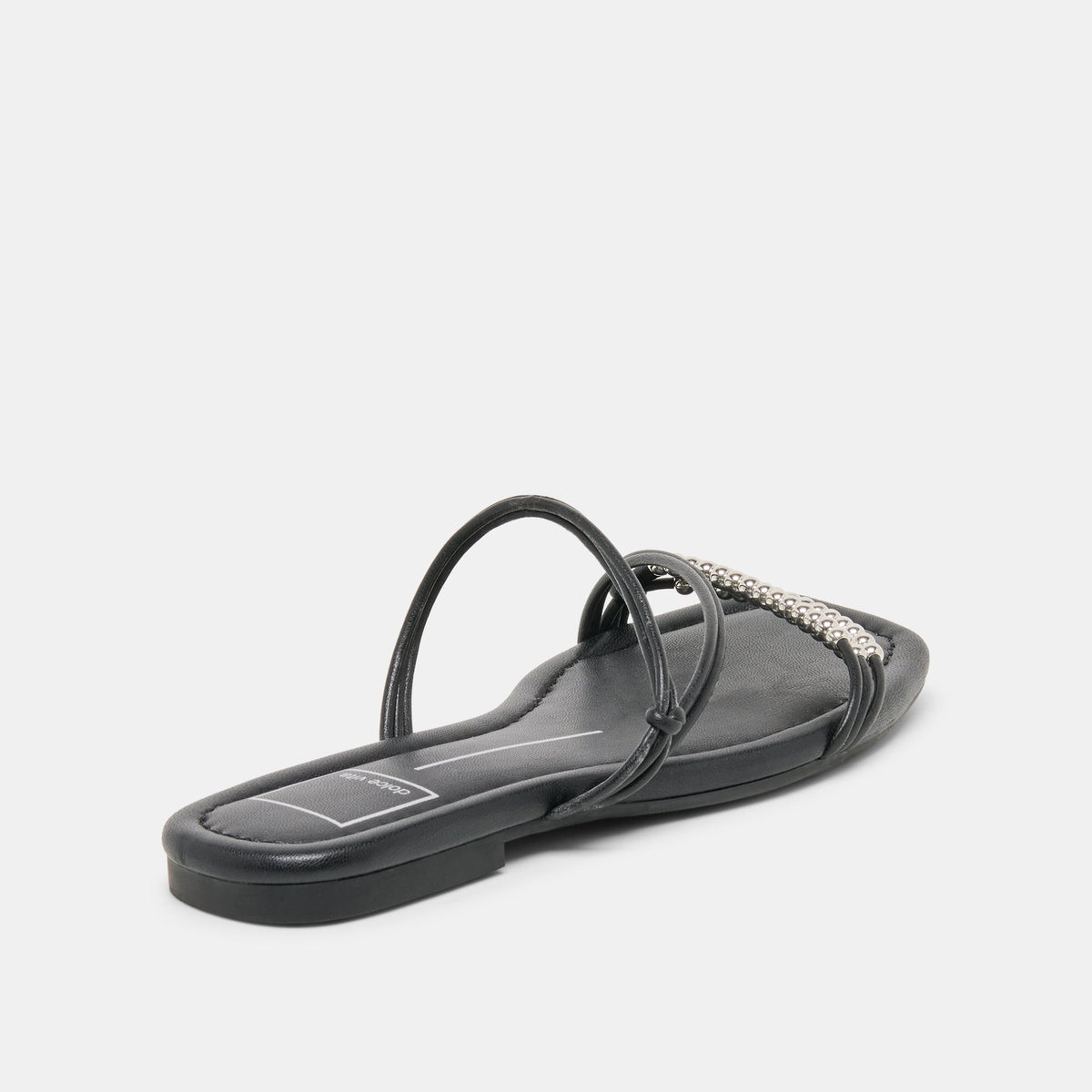 Dolce Vita SHOES LYNDEE BEAD Black Stella Strappy Open-Toe Sandals