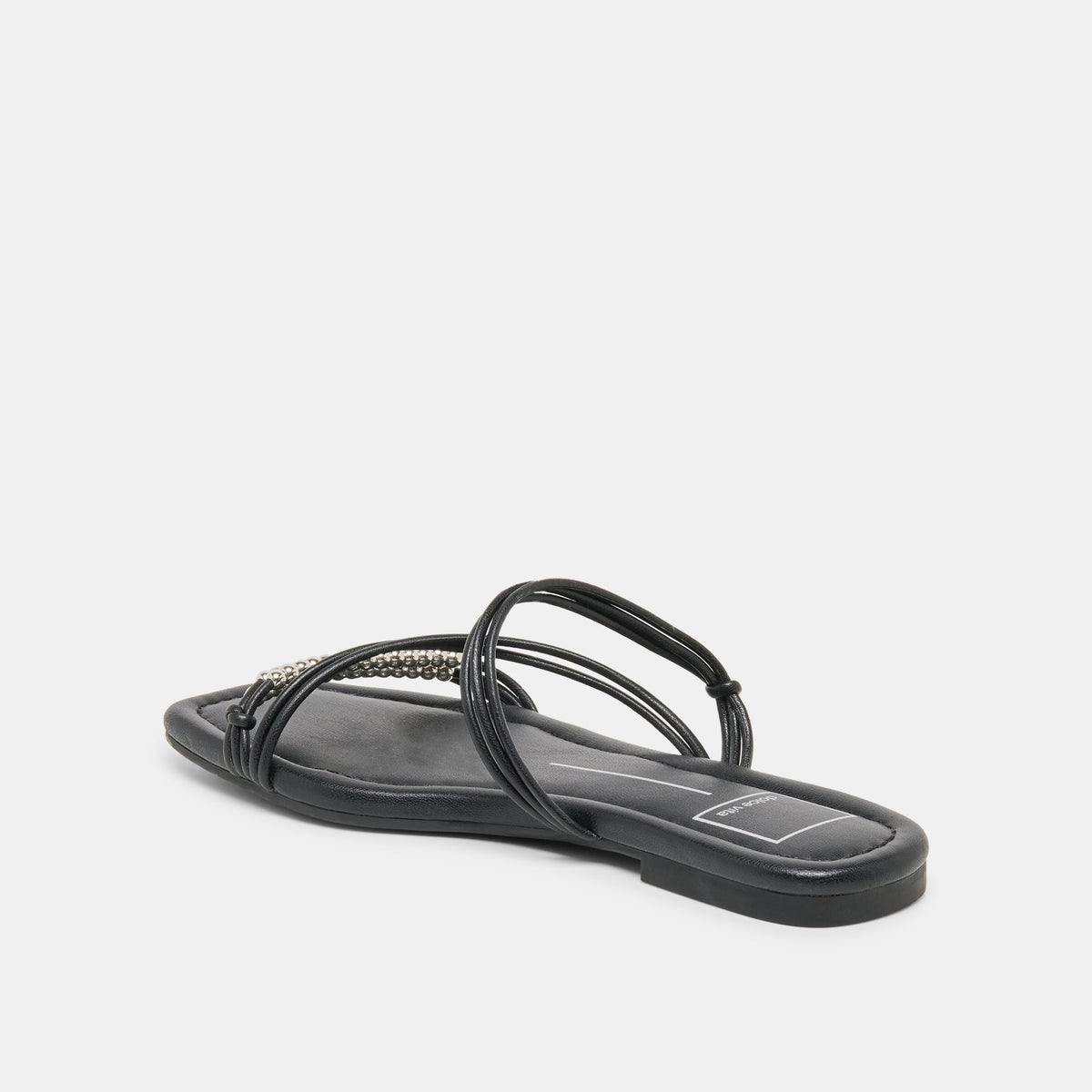 Dolce Vita SHOES LYNDEE BEAD Black Stella Strappy Open-Toe Sandals