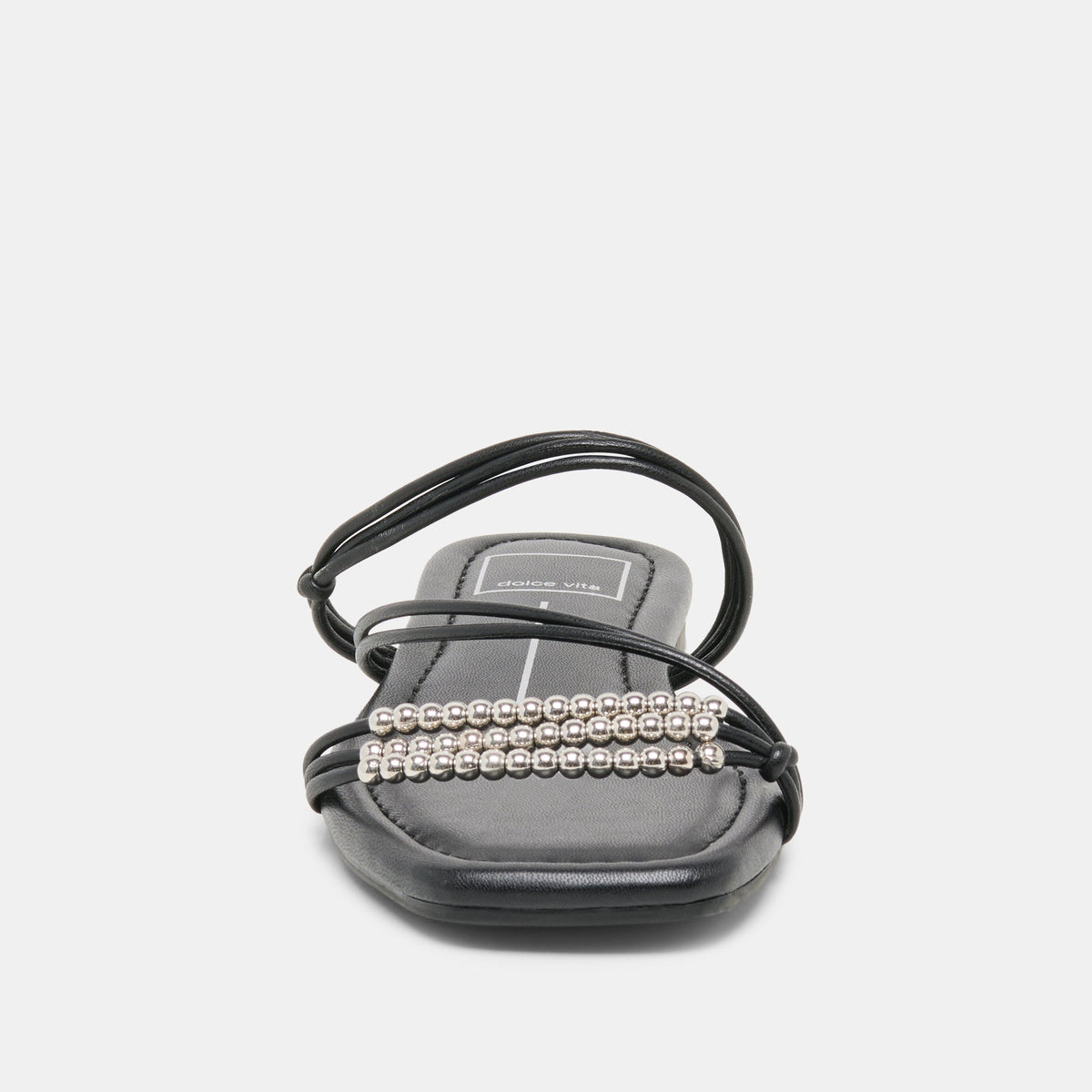 Dolce Vita SHOES LYNDEE BEAD Black Stella Strappy Open-Toe Sandals