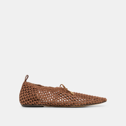 Dolce Vita SHOES Kaylyn Dk Brown Crochet Flats