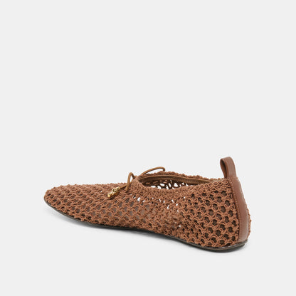 Dolce Vita SHOES Kaylyn Dk Brown Crochet Flats