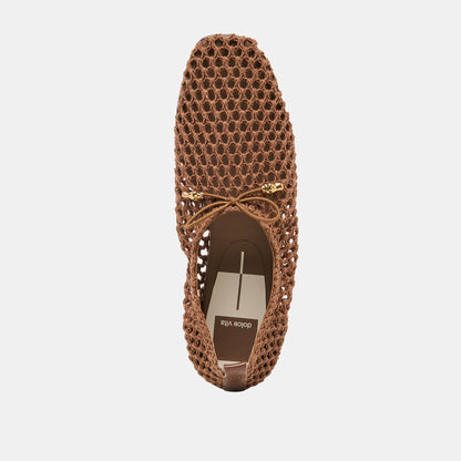 Dolce Vita SHOES Kaylyn Dk Brown Crochet Flats