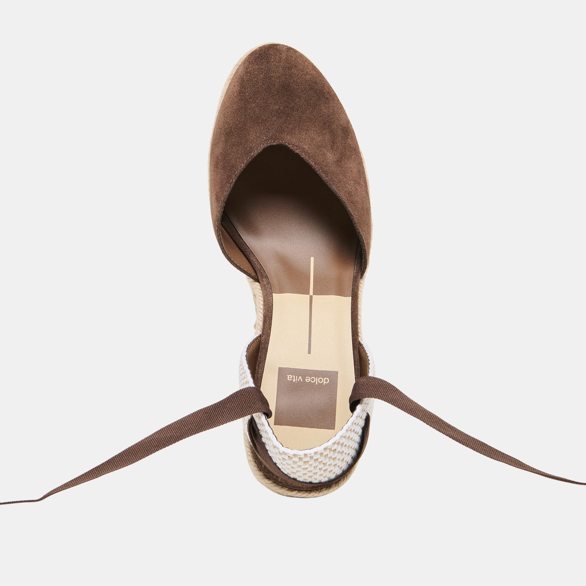 Dolce Vita SHOES Noura Dk Brown Suede Wedges