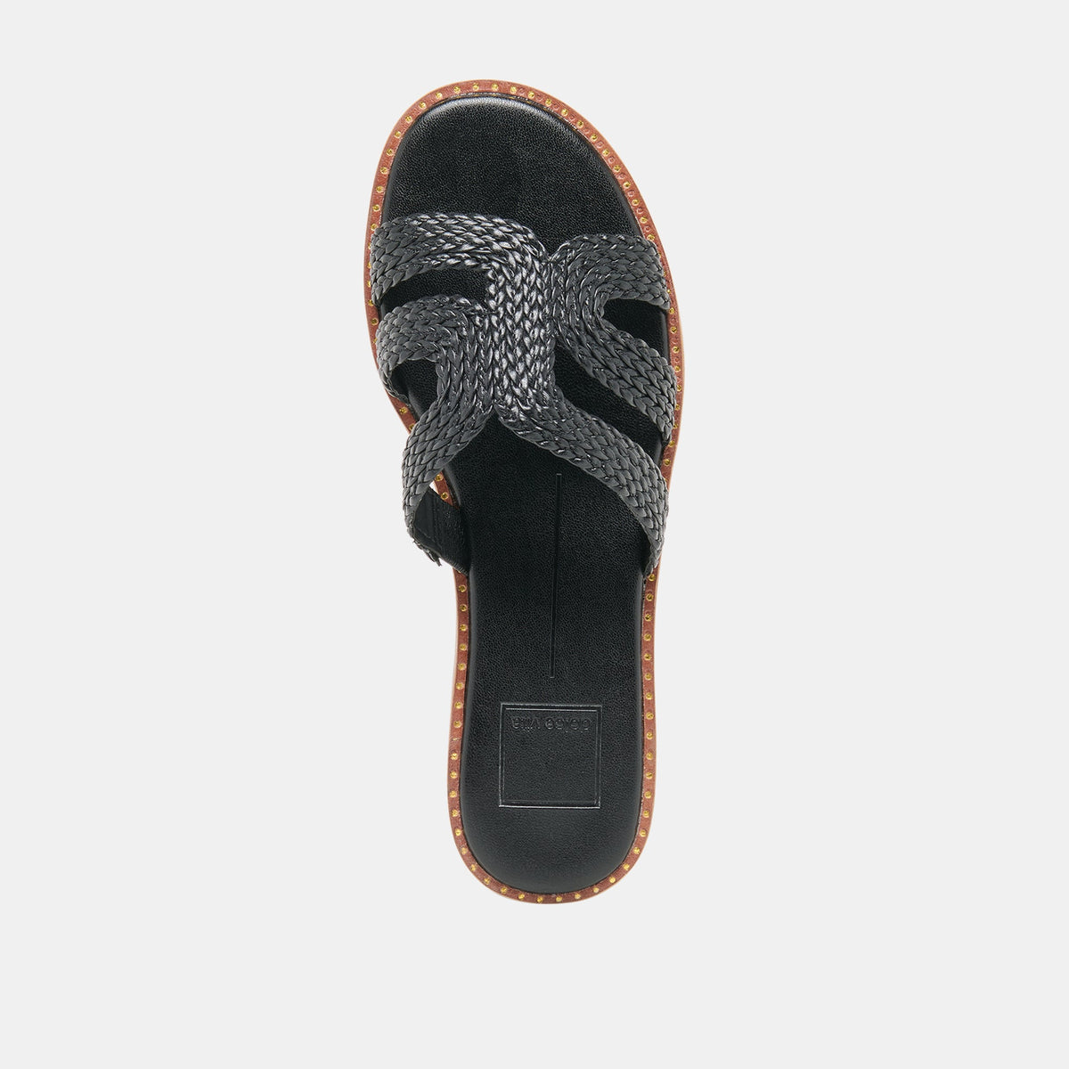 Dolce Vita SHOES EMON Black Stella Slide Open-Toe Sandals