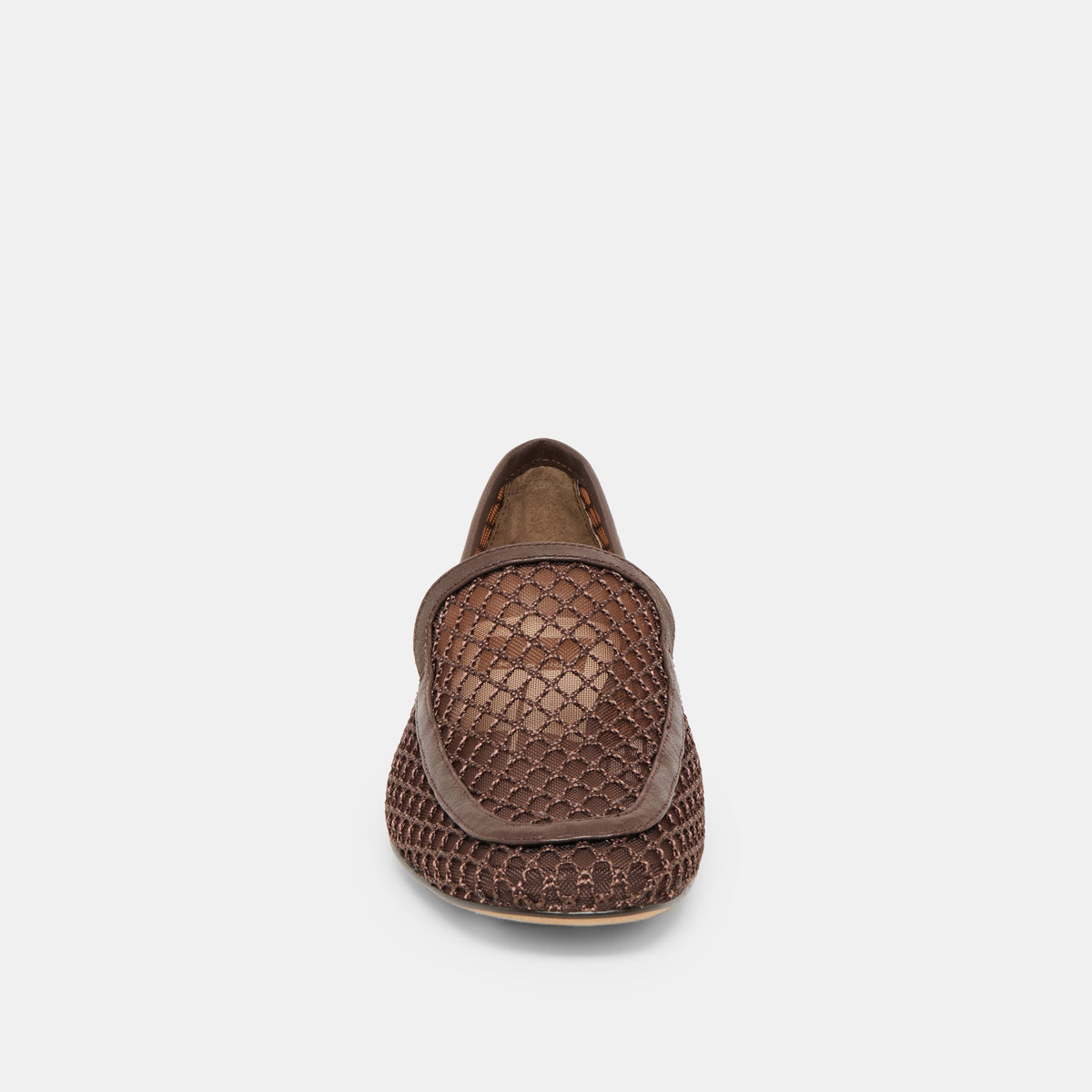 Dolce Vita SHOES Kiala Chocolate Mesh Loafers