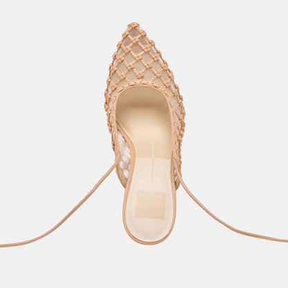 Dolce Vita SHOES Yael Cafe Woven Stella Heels