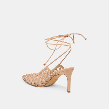 Dolce Vita SHOES Yael Cafe Woven Stella Heels