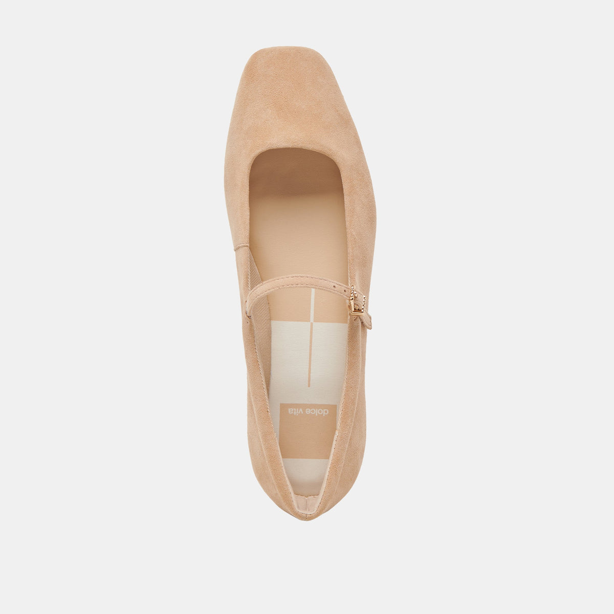 Dolce Vita SHOES Reyes Bamboo Suede Ballet Flats
