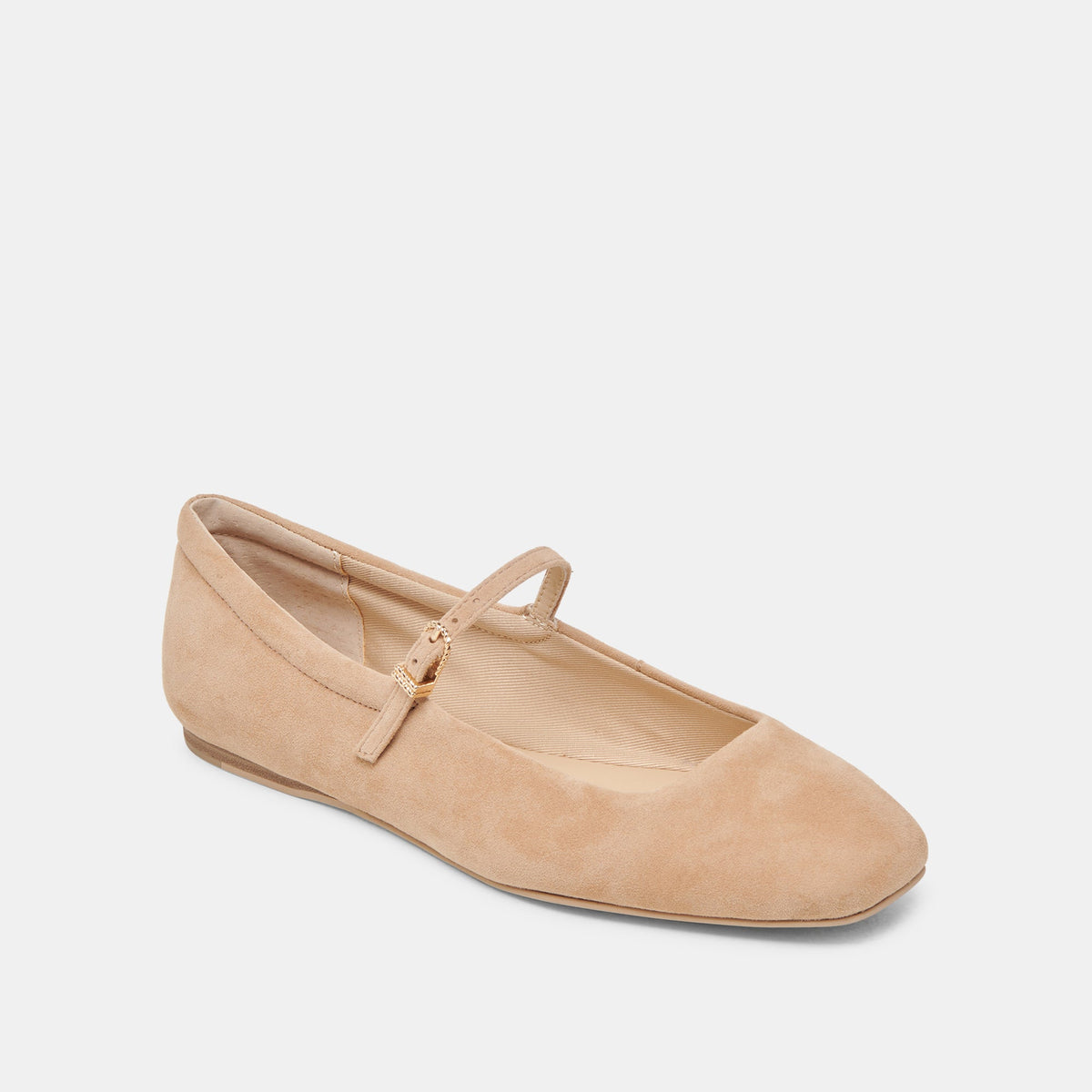 Dolce Vita SHOES Reyes Bamboo Suede Ballet Flats