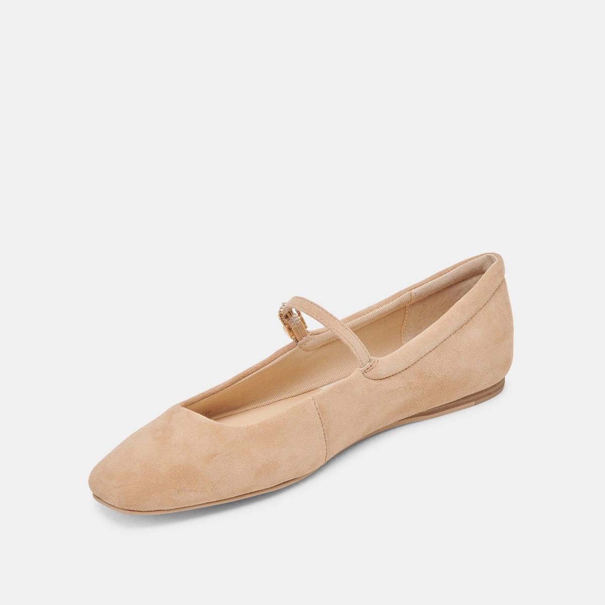 Dolce Vita SHOES Reyes Bamboo Suede Ballet Flats
