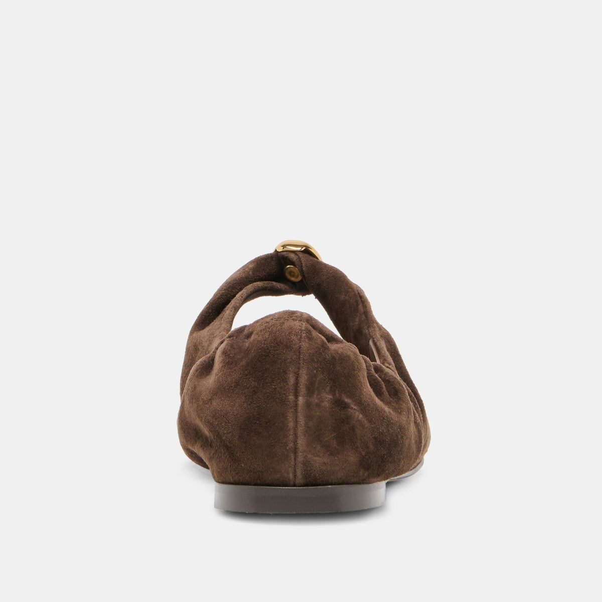 Dolce Vita SHOES Cornel Dk Brown Suede Flats