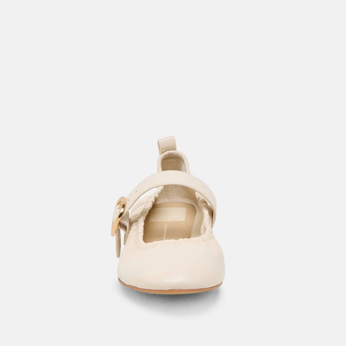 Dolce Vita SHOES Caely Bone Leather Ballet Flats