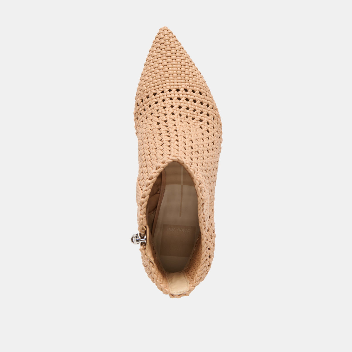 Dolce Vita SHOES Embry Lt Tan Woven Stella Booties