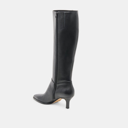 Dolce Vita SHOES Aldy Black Leather Boots