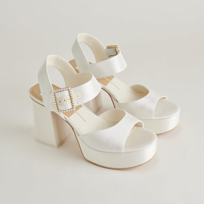 Dolce Vita SHOES Bobby Pearl White Pearl Heels