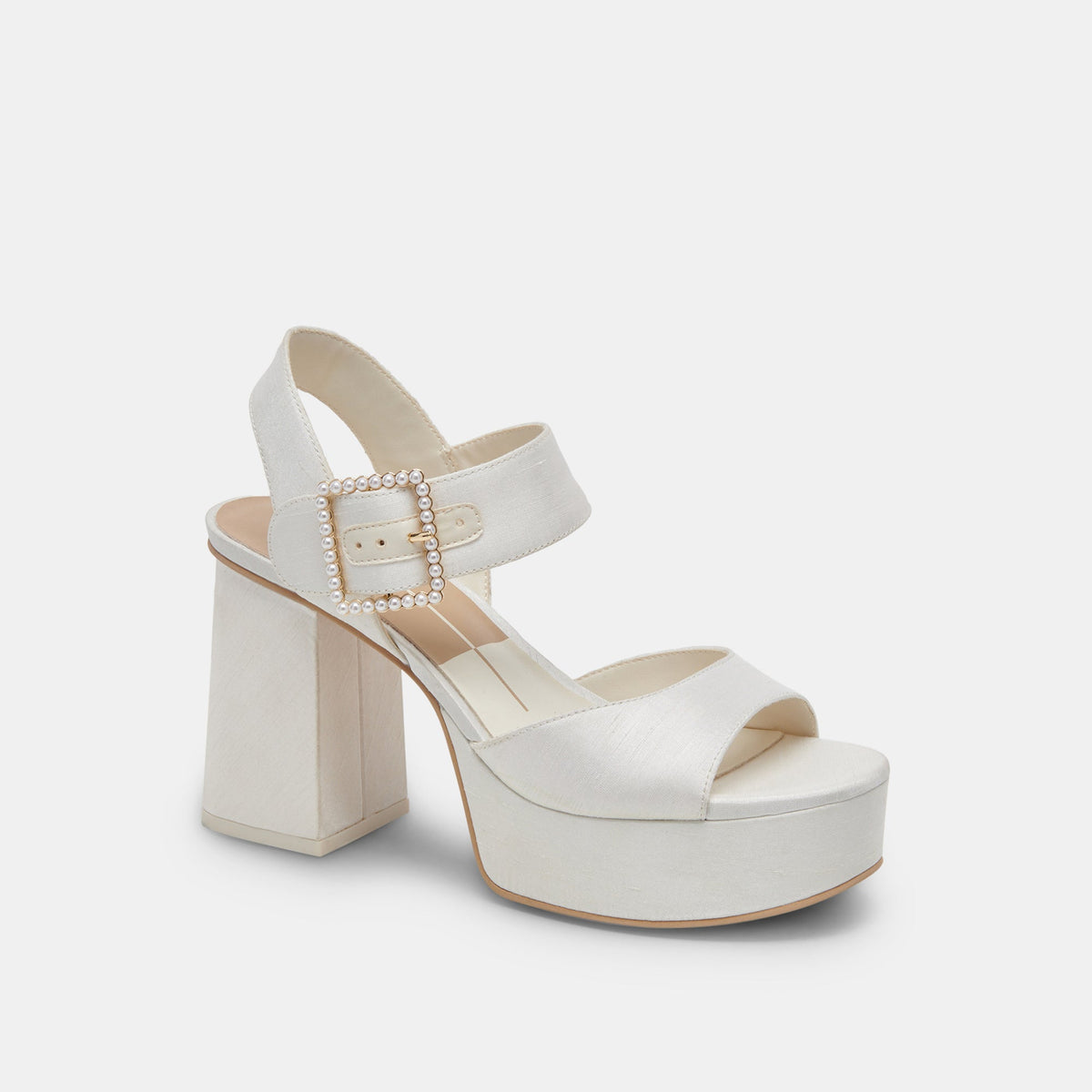 Dolce Vita SHOES Bobby Pearl White Pearl Heels
